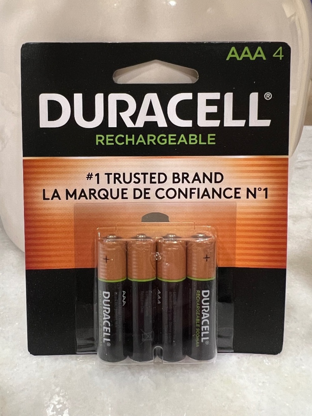8 Duracell Rechargeable AAA Batteries - Brand New In Packages